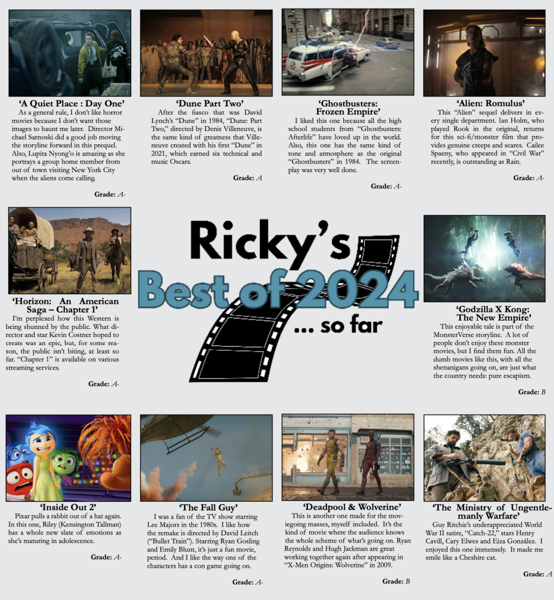 Ricky's Best of 2024 so far